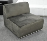NEW Modern Grey Fabric Chair