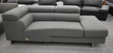 NEW Modern Grey Fabric Sofa Sectional Part