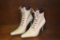 Pair Of Womens High Heel Boots