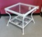 Glass Top End Table