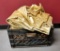 Box Full of Assorted Fabric And Linens