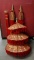 3 Wooden Umbrellas
