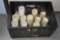 Crate Full of Flameless Candles