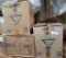 3 Case Of Plastic Planters / Vases