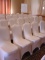 Plastic Tote Full of White Spandex Chair Covers