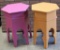 2 Decorative End Tables