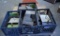 4 Crates Full Of Steel Bases / Stands