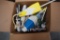 Large Box Full Of Wooden Buoy Decorations