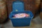 Large Plastic Tote Full Of Easter Baskets