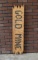 Wooden Gold Mine Sign