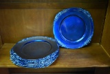 LOT of 12 Plastic Diner Plates