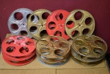 10 Decorative Movie Reel Wall Hangings