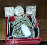 Box Full of Picture Frame Oraments