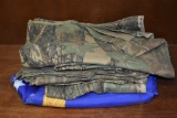 LOT - Caamouflage Fabric And Flag
