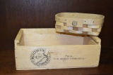Wisconsin Cheese Crate And Basket