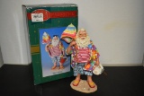 Hawaiian Santa Claus Statue