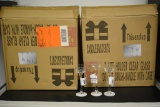 4 Cases Of Glass Candle Holders