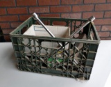 Crate Full of Trailer Parts