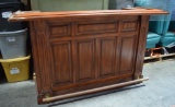Bar With Brass Foot Rail