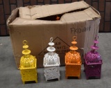 14 Metal Candle Lanterns