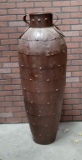 Large Metal Decorative Vase