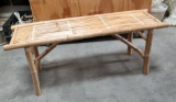 Bamboo Folding Bench