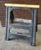 Folding Plastic Sawhorse