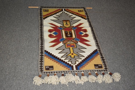 Hand Woven Native American Tapestry