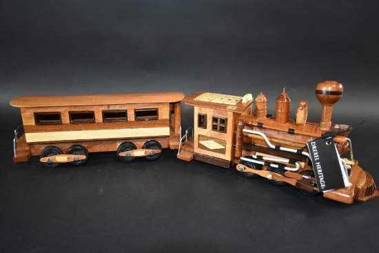 Drexel Heritage Wooden Train Model