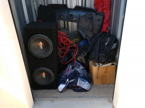 Contents Of 4ftX4ft X 8ft Tall Storage Unit 22/T3