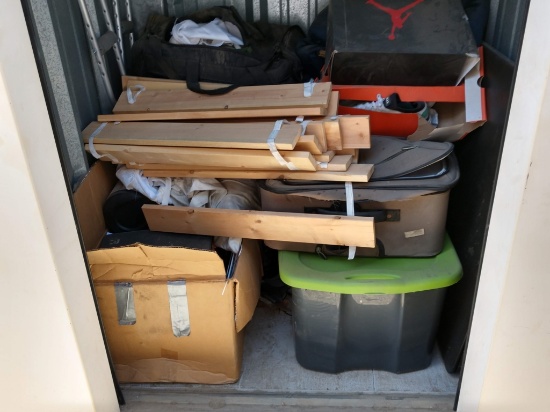 Contents Of 4ftX4ft X 8ft Tall Storage Unit 50/B2
