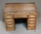 Oak Roll Top Desk