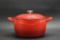 Red Dutch Oven Pot With Lid