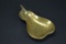 Solid Brass Pear Dish