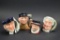 4 Royal Doulton Figurine Mugs