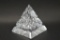 Cut Crystal Pyramid Paper Weight