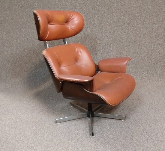 Vintage Eames Style Bent Wood Chair
