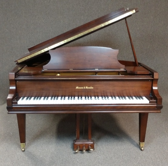 Baby Grand Piano With Bench