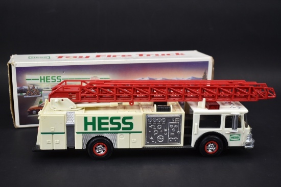 Hess Collectible Toy Fire Truck Piggy Bank