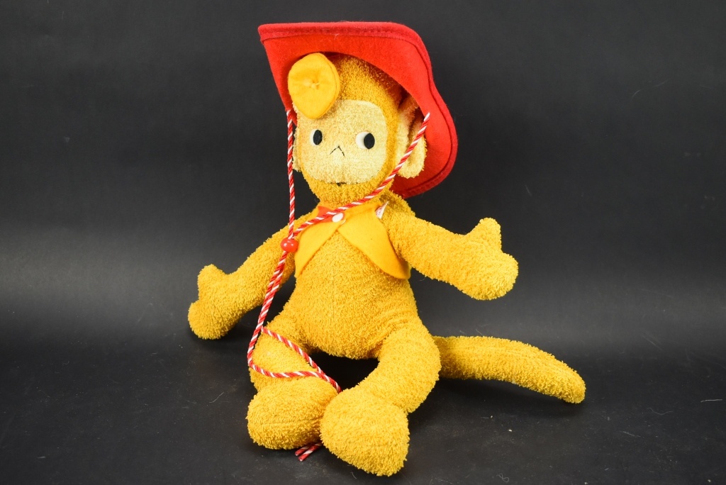 vintage curious george stuffed animal