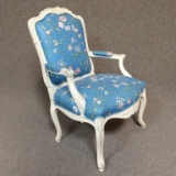 Chabby Chic Upholstered Arm Chair