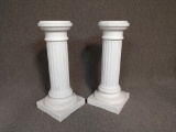 2 Decorative Plastic Columns