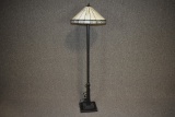 Tiffany Style Pole Lamp