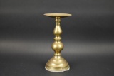 Brass Pillar Candle Holder