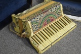 Vintage Accordion With Carrying Case