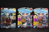 3 Star Trek Action Figures