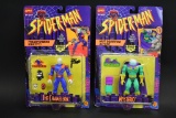 2 Spiderman Action Figures