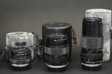 Assortment of Camera Lenses