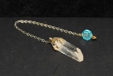 Crystal and Bead Pendant