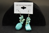 Semi Precious Stone Earrings